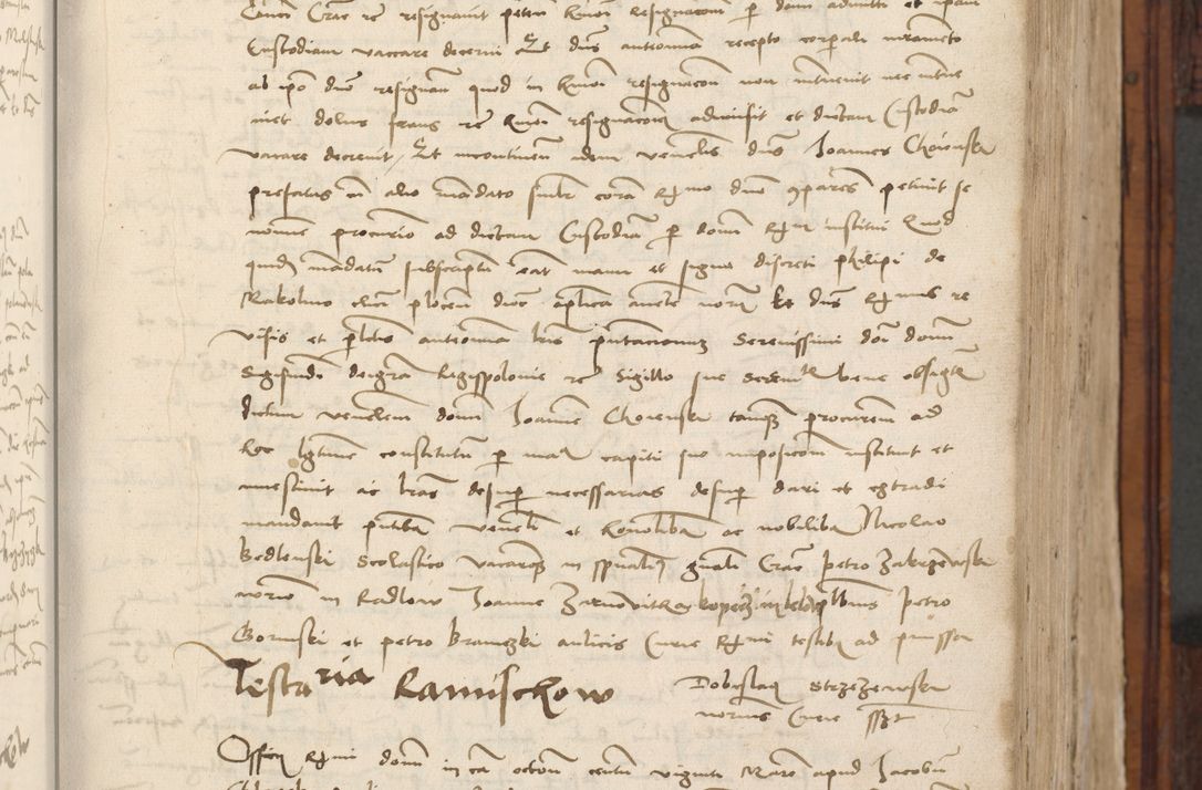 Zdjęcie nr 125 dla obiektu archiwalnego: Volumen III actorum episcopalium R.R.  Joannis Konarski episcopi Cracoviensis ex annis 18 I 1520-27 III 1524