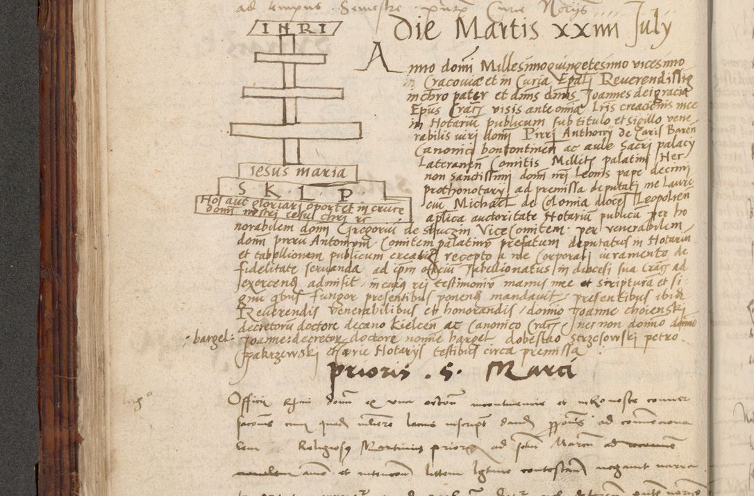 Zdjęcie nr 122 dla obiektu archiwalnego: Volumen III actorum episcopalium R.R.  Joannis Konarski episcopi Cracoviensis ex annis 18 I 1520-27 III 1524