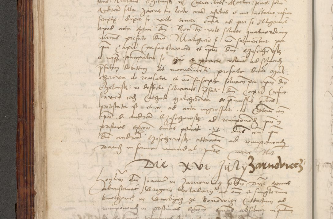 Zdjęcie nr 120 dla obiektu archiwalnego: Volumen III actorum episcopalium R.R.  Joannis Konarski episcopi Cracoviensis ex annis 18 I 1520-27 III 1524