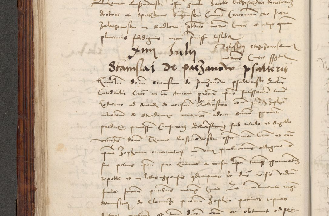 Zdjęcie nr 118 dla obiektu archiwalnego: Volumen III actorum episcopalium R.R.  Joannis Konarski episcopi Cracoviensis ex annis 18 I 1520-27 III 1524