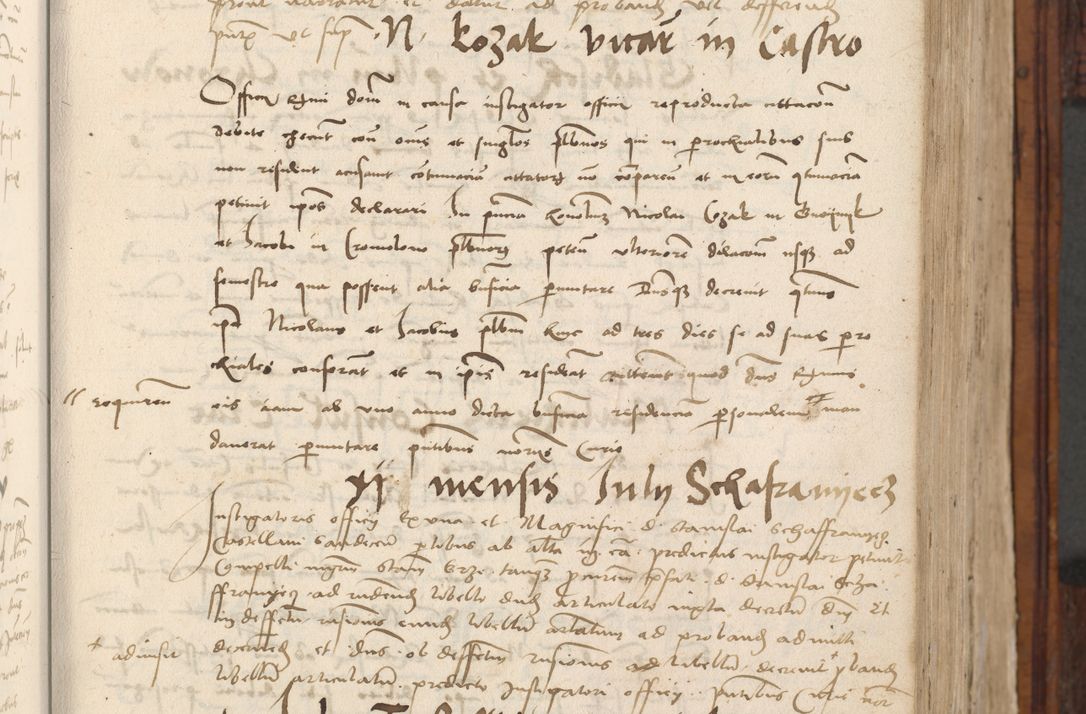 Zdjęcie nr 113 dla obiektu archiwalnego: Volumen III actorum episcopalium R.R.  Joannis Konarski episcopi Cracoviensis ex annis 18 I 1520-27 III 1524