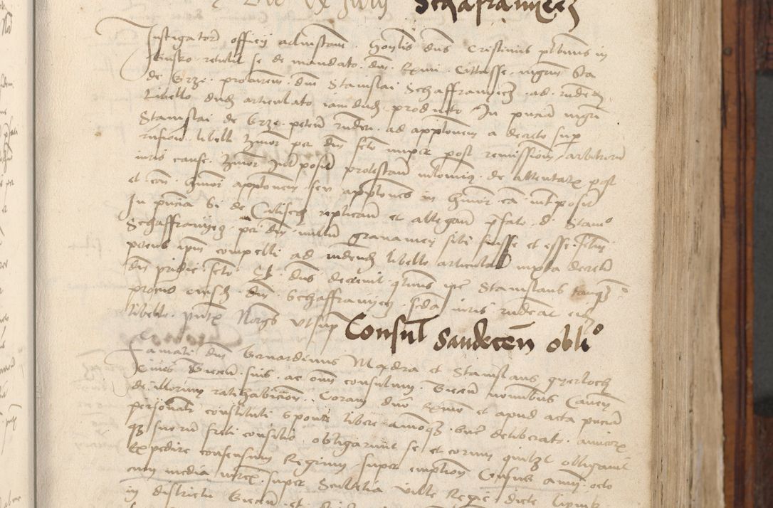 Zdjęcie nr 111 dla obiektu archiwalnego: Volumen III actorum episcopalium R.R.  Joannis Konarski episcopi Cracoviensis ex annis 18 I 1520-27 III 1524