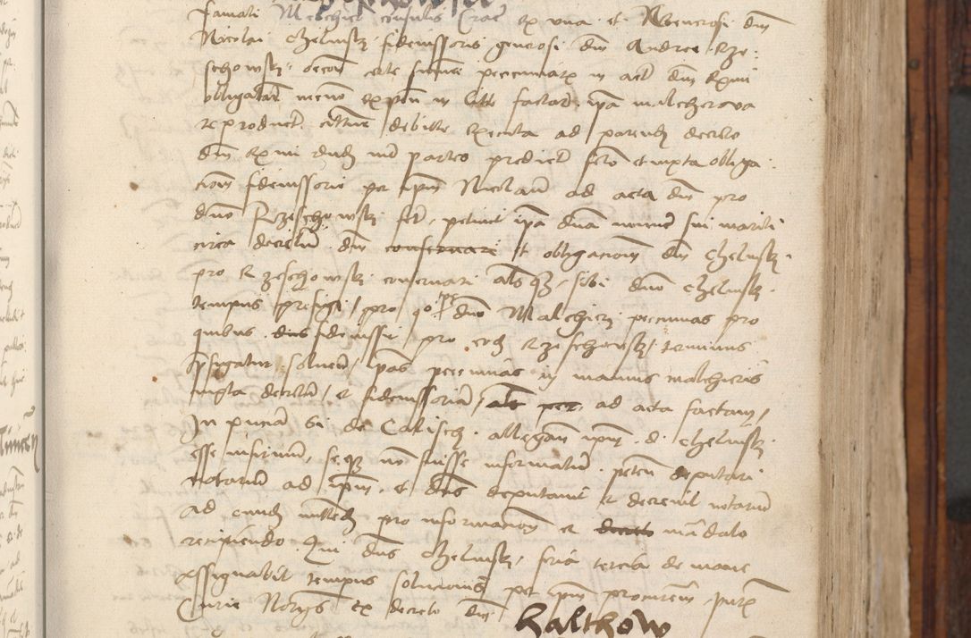 Zdjęcie nr 107 dla obiektu archiwalnego: Volumen III actorum episcopalium R.R.  Joannis Konarski episcopi Cracoviensis ex annis 18 I 1520-27 III 1524