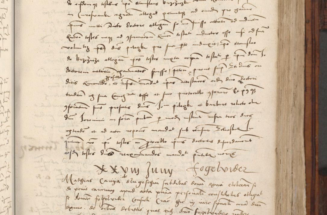 Zdjęcie nr 105 dla obiektu archiwalnego: Volumen III actorum episcopalium R.R.  Joannis Konarski episcopi Cracoviensis ex annis 18 I 1520-27 III 1524