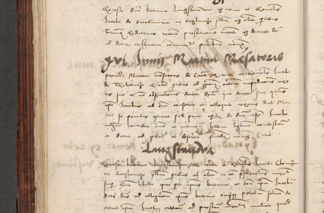 Zdjęcie nr 100 dla obiektu archiwalnego: Volumen III actorum episcopalium R.R.  Joannis Konarski episcopi Cracoviensis ex annis 18 I 1520-27 III 1524