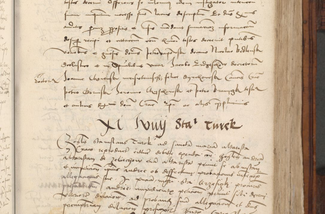 Zdjęcie nr 97 dla obiektu archiwalnego: Volumen III actorum episcopalium R.R.  Joannis Konarski episcopi Cracoviensis ex annis 18 I 1520-27 III 1524