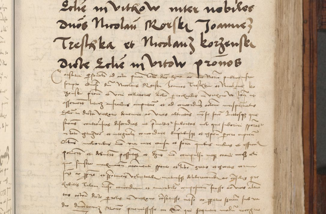 Zdjęcie nr 93 dla obiektu archiwalnego: Volumen III actorum episcopalium R.R.  Joannis Konarski episcopi Cracoviensis ex annis 18 I 1520-27 III 1524