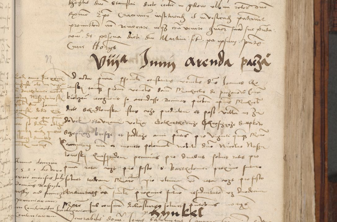 Zdjęcie nr 95 dla obiektu archiwalnego: Volumen III actorum episcopalium R.R.  Joannis Konarski episcopi Cracoviensis ex annis 18 I 1520-27 III 1524