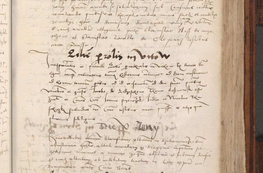 Zdjęcie nr 91 dla obiektu archiwalnego: Volumen III actorum episcopalium R.R.  Joannis Konarski episcopi Cracoviensis ex annis 18 I 1520-27 III 1524