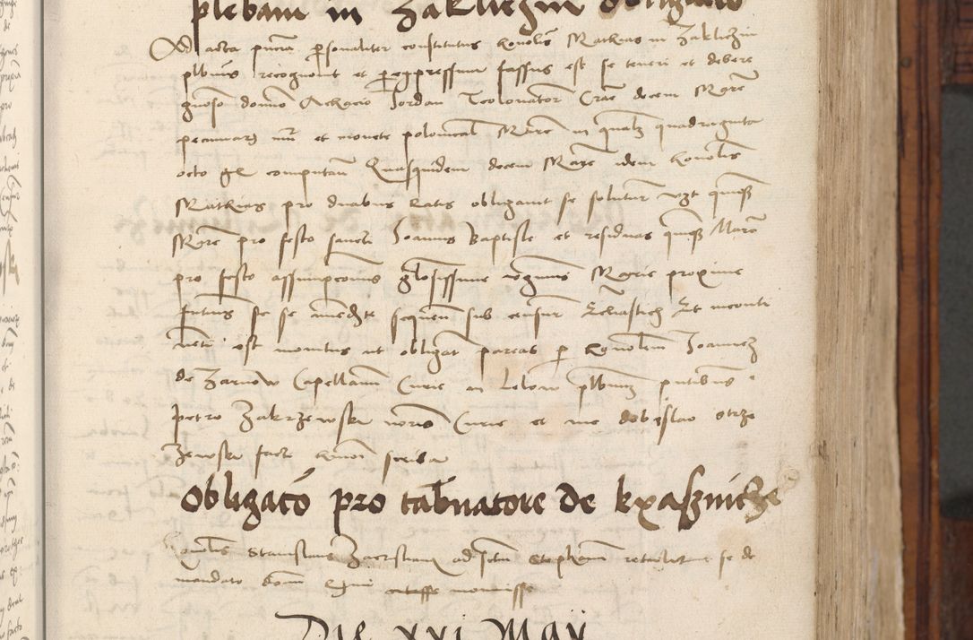 Zdjęcie nr 85 dla obiektu archiwalnego: Volumen III actorum episcopalium R.R.  Joannis Konarski episcopi Cracoviensis ex annis 18 I 1520-27 III 1524