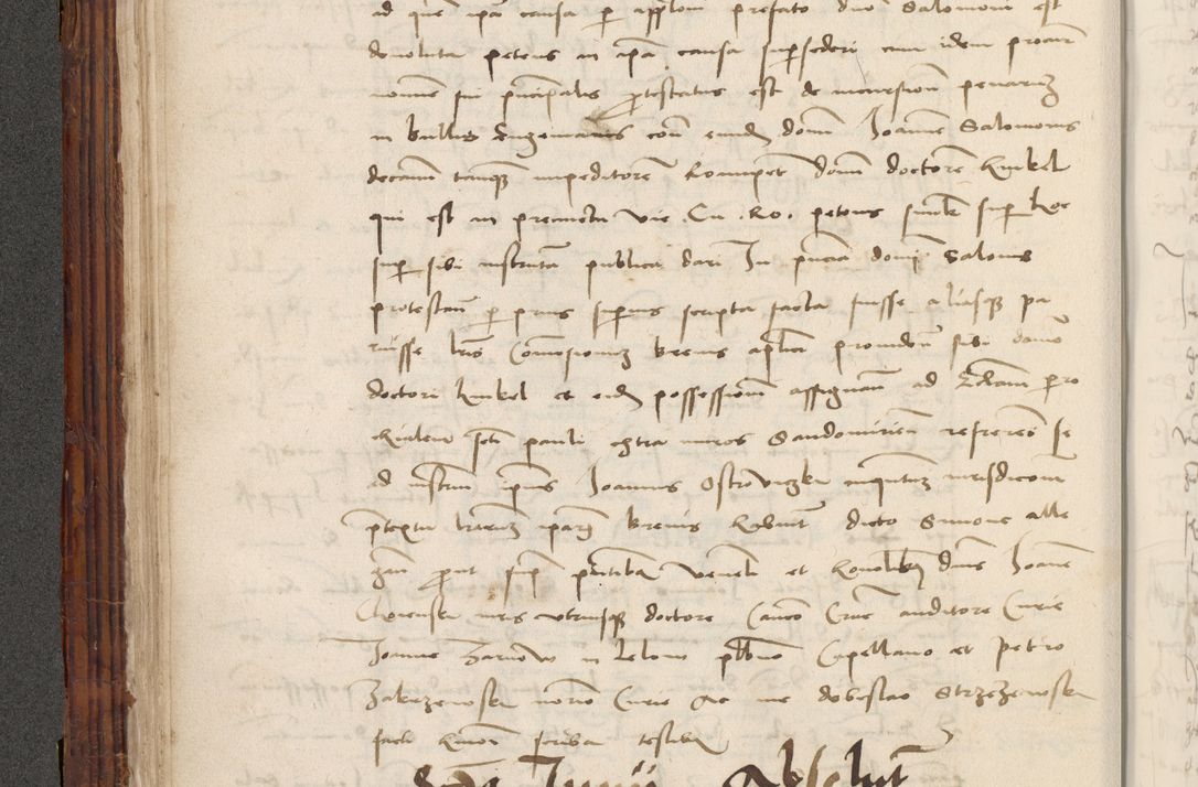 Zdjęcie nr 90 dla obiektu archiwalnego: Volumen III actorum episcopalium R.R.  Joannis Konarski episcopi Cracoviensis ex annis 18 I 1520-27 III 1524