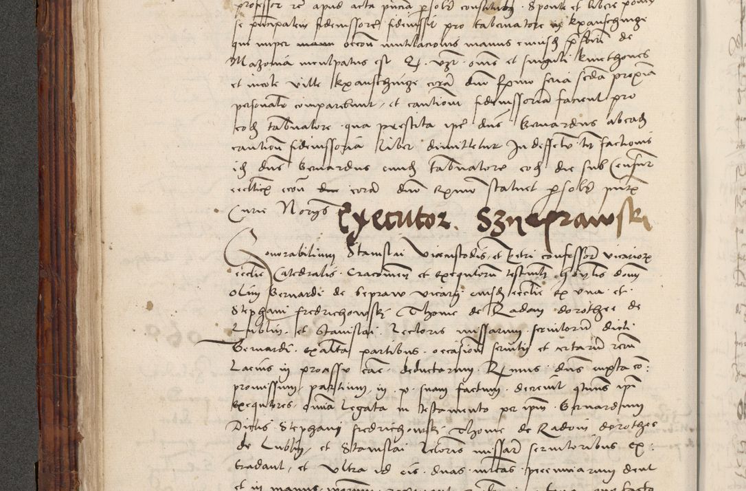 Zdjęcie nr 84 dla obiektu archiwalnego: Volumen III actorum episcopalium R.R.  Joannis Konarski episcopi Cracoviensis ex annis 18 I 1520-27 III 1524