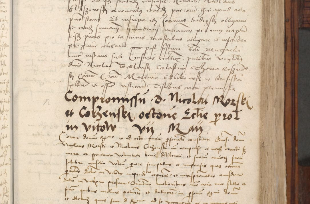 Zdjęcie nr 73 dla obiektu archiwalnego: Volumen III actorum episcopalium R.R.  Joannis Konarski episcopi Cracoviensis ex annis 18 I 1520-27 III 1524
