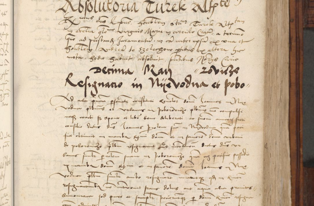 Zdjęcie nr 77 dla obiektu archiwalnego: Volumen III actorum episcopalium R.R.  Joannis Konarski episcopi Cracoviensis ex annis 18 I 1520-27 III 1524