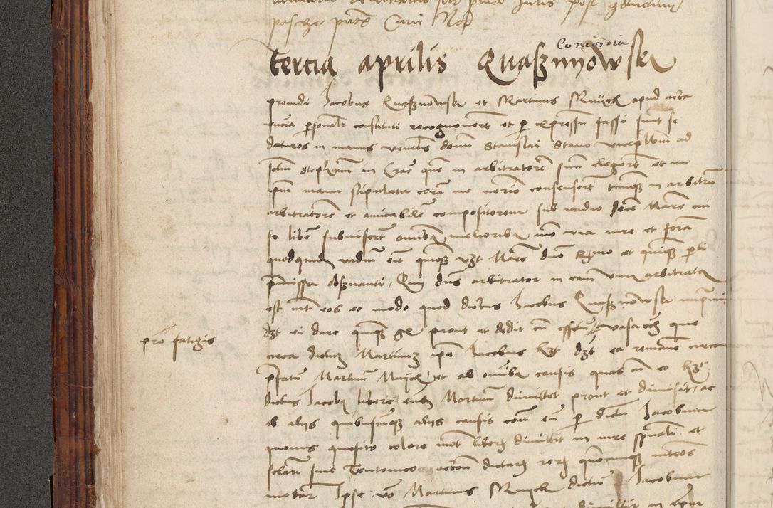 Zdjęcie nr 58 dla obiektu archiwalnego: Volumen III actorum episcopalium R.R.  Joannis Konarski episcopi Cracoviensis ex annis 18 I 1520-27 III 1524