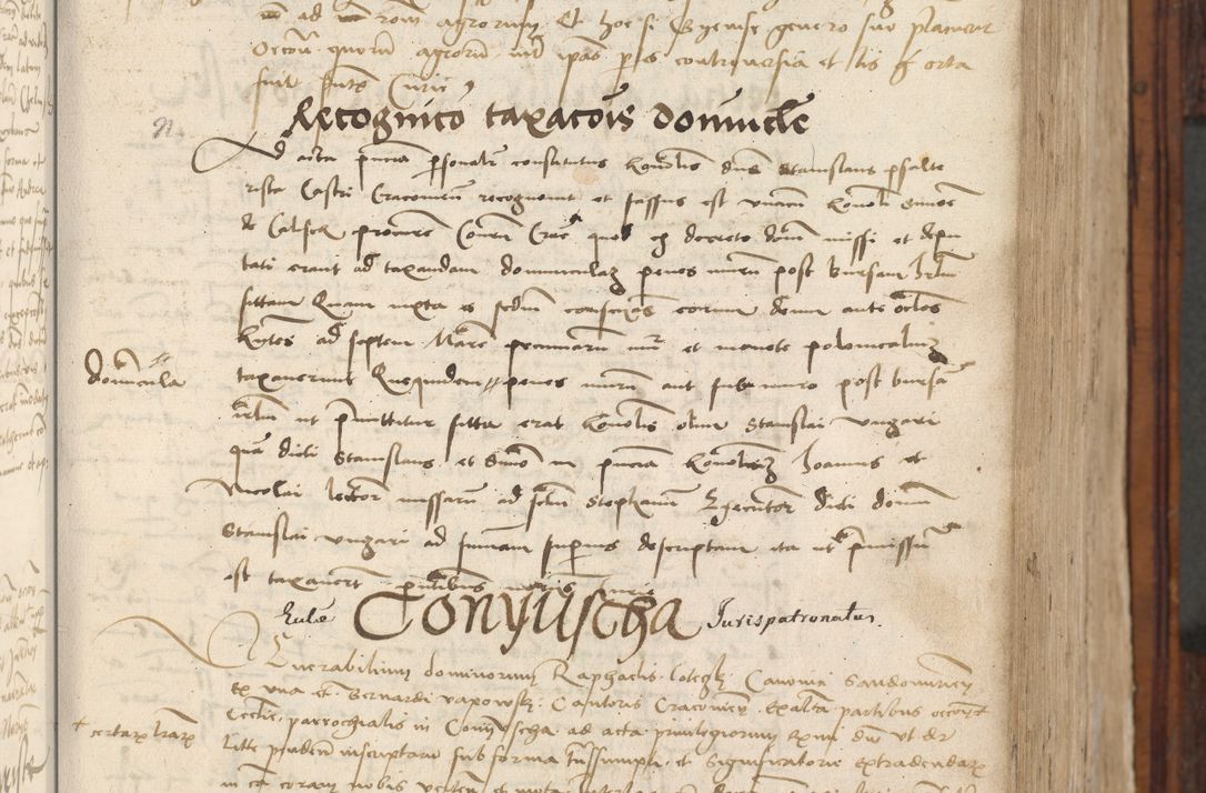 Zdjęcie nr 57 dla obiektu archiwalnego: Volumen III actorum episcopalium R.R.  Joannis Konarski episcopi Cracoviensis ex annis 18 I 1520-27 III 1524