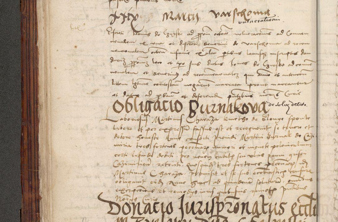 Zdjęcie nr 54 dla obiektu archiwalnego: Volumen III actorum episcopalium R.R.  Joannis Konarski episcopi Cracoviensis ex annis 18 I 1520-27 III 1524