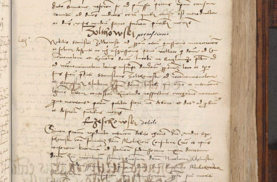 Zdjęcie nr 53 dla obiektu archiwalnego: Volumen III actorum episcopalium R.R.  Joannis Konarski episcopi Cracoviensis ex annis 18 I 1520-27 III 1524