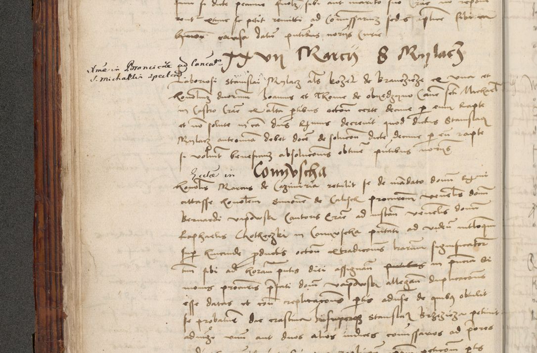 Zdjęcie nr 52 dla obiektu archiwalnego: Volumen III actorum episcopalium R.R.  Joannis Konarski episcopi Cracoviensis ex annis 18 I 1520-27 III 1524