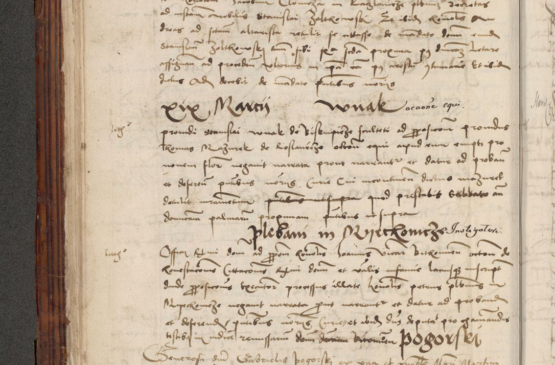 Zdjęcie nr 44 dla obiektu archiwalnego: Volumen III actorum episcopalium R.R.  Joannis Konarski episcopi Cracoviensis ex annis 18 I 1520-27 III 1524