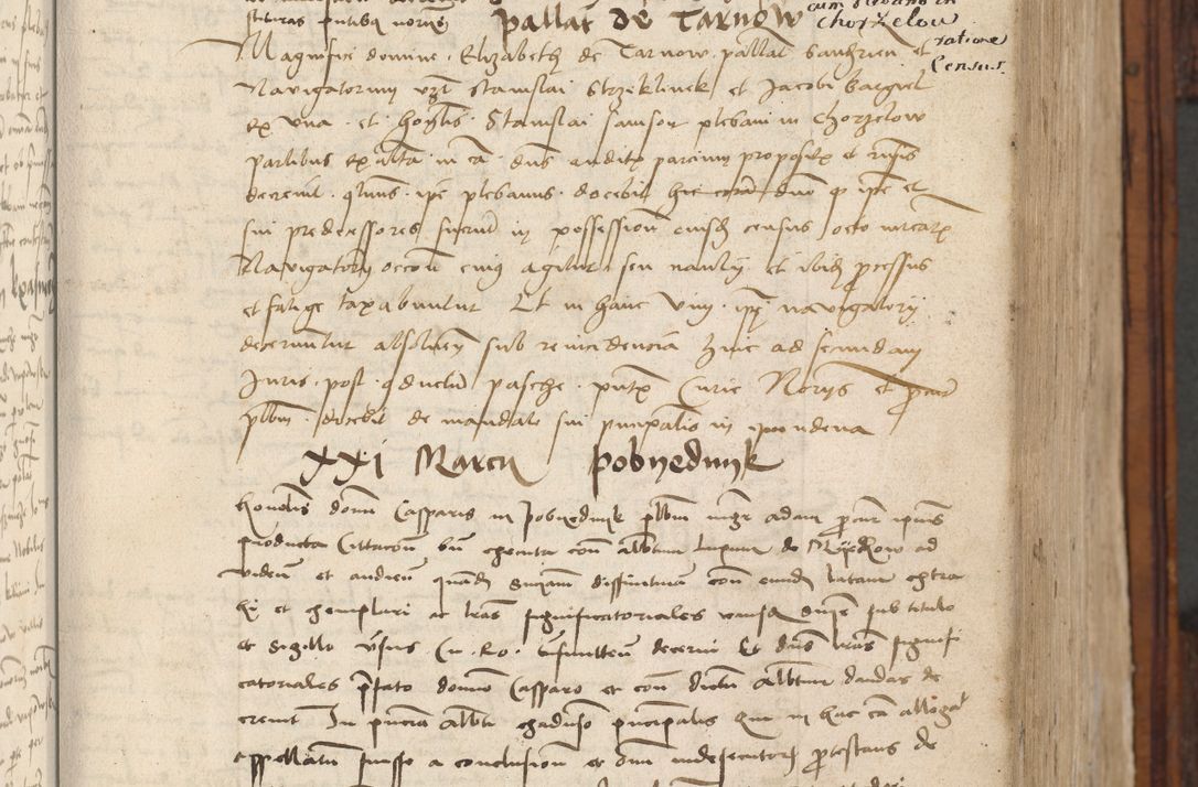 Zdjęcie nr 47 dla obiektu archiwalnego: Volumen III actorum episcopalium R.R.  Joannis Konarski episcopi Cracoviensis ex annis 18 I 1520-27 III 1524