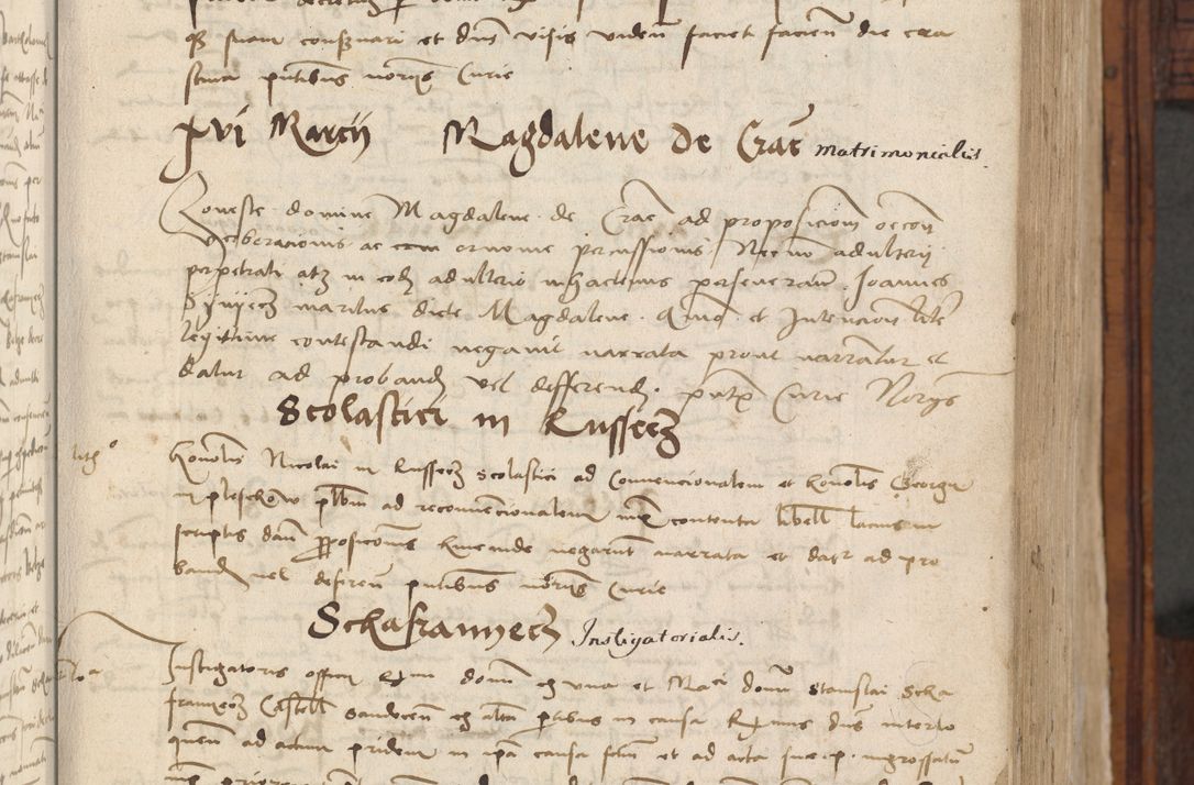 Zdjęcie nr 43 dla obiektu archiwalnego: Volumen III actorum episcopalium R.R.  Joannis Konarski episcopi Cracoviensis ex annis 18 I 1520-27 III 1524