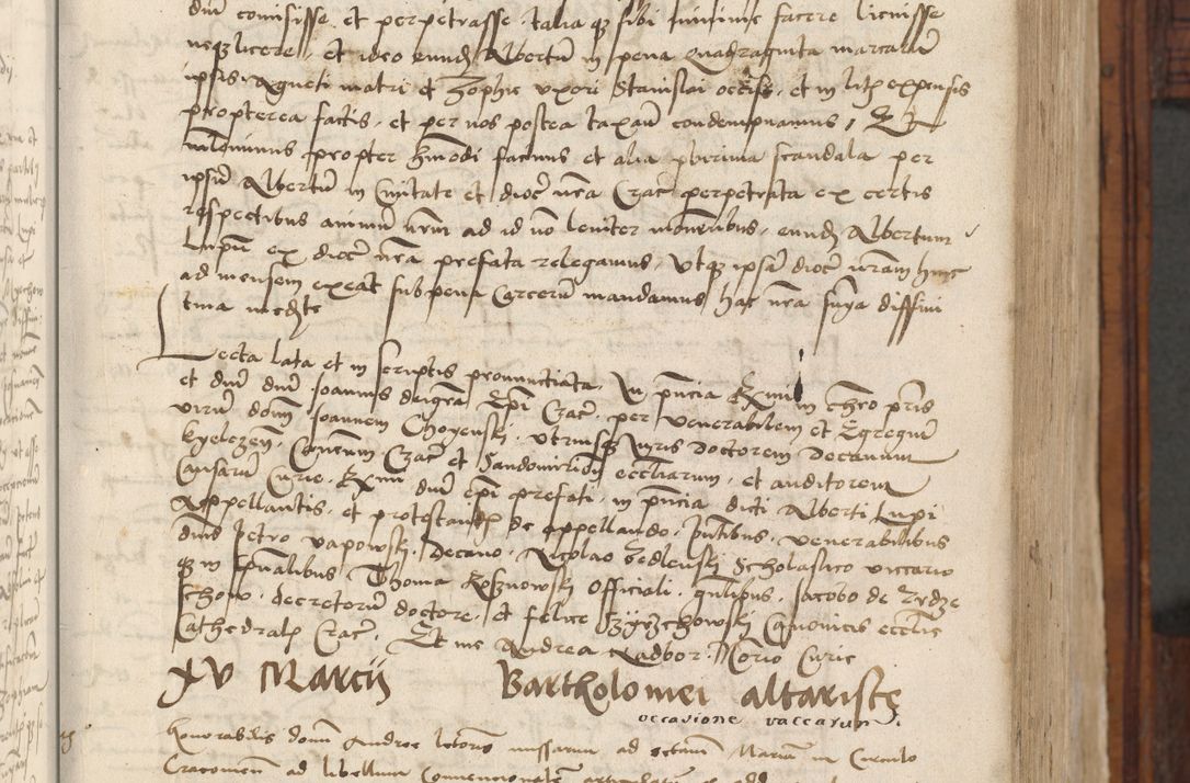 Zdjęcie nr 41 dla obiektu archiwalnego: Volumen III actorum episcopalium R.R.  Joannis Konarski episcopi Cracoviensis ex annis 18 I 1520-27 III 1524