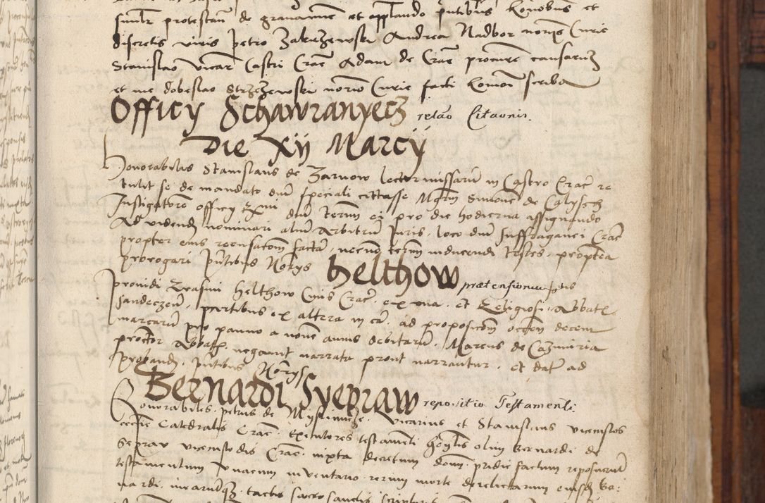 Zdjęcie nr 37 dla obiektu archiwalnego: Volumen III actorum episcopalium R.R.  Joannis Konarski episcopi Cracoviensis ex annis 18 I 1520-27 III 1524
