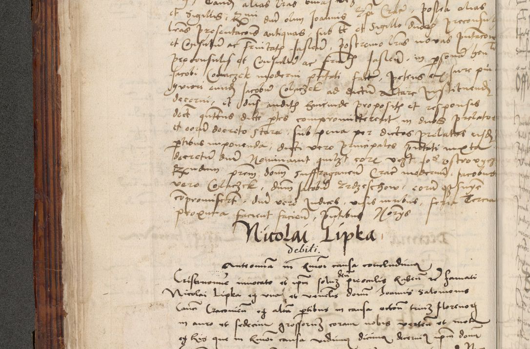 Zdjęcie nr 36 dla obiektu archiwalnego: Volumen III actorum episcopalium R.R.  Joannis Konarski episcopi Cracoviensis ex annis 18 I 1520-27 III 1524