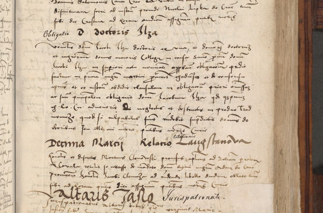Zdjęcie nr 35 dla obiektu archiwalnego: Volumen III actorum episcopalium R.R.  Joannis Konarski episcopi Cracoviensis ex annis 18 I 1520-27 III 1524