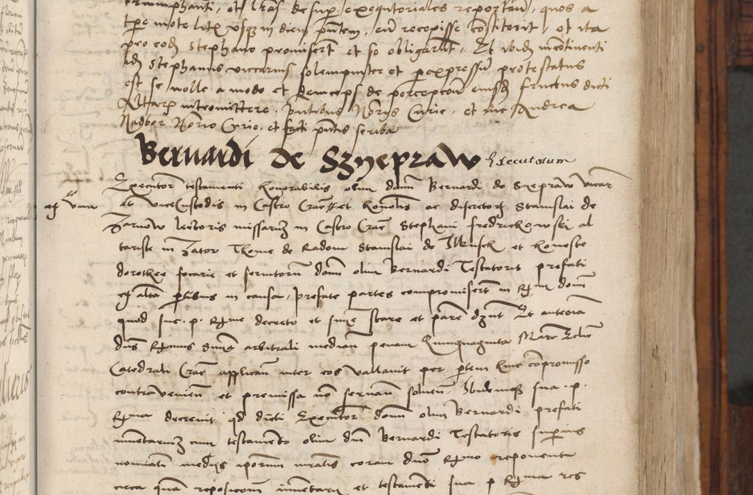 Zdjęcie nr 33 dla obiektu archiwalnego: Volumen III actorum episcopalium R.R.  Joannis Konarski episcopi Cracoviensis ex annis 18 I 1520-27 III 1524