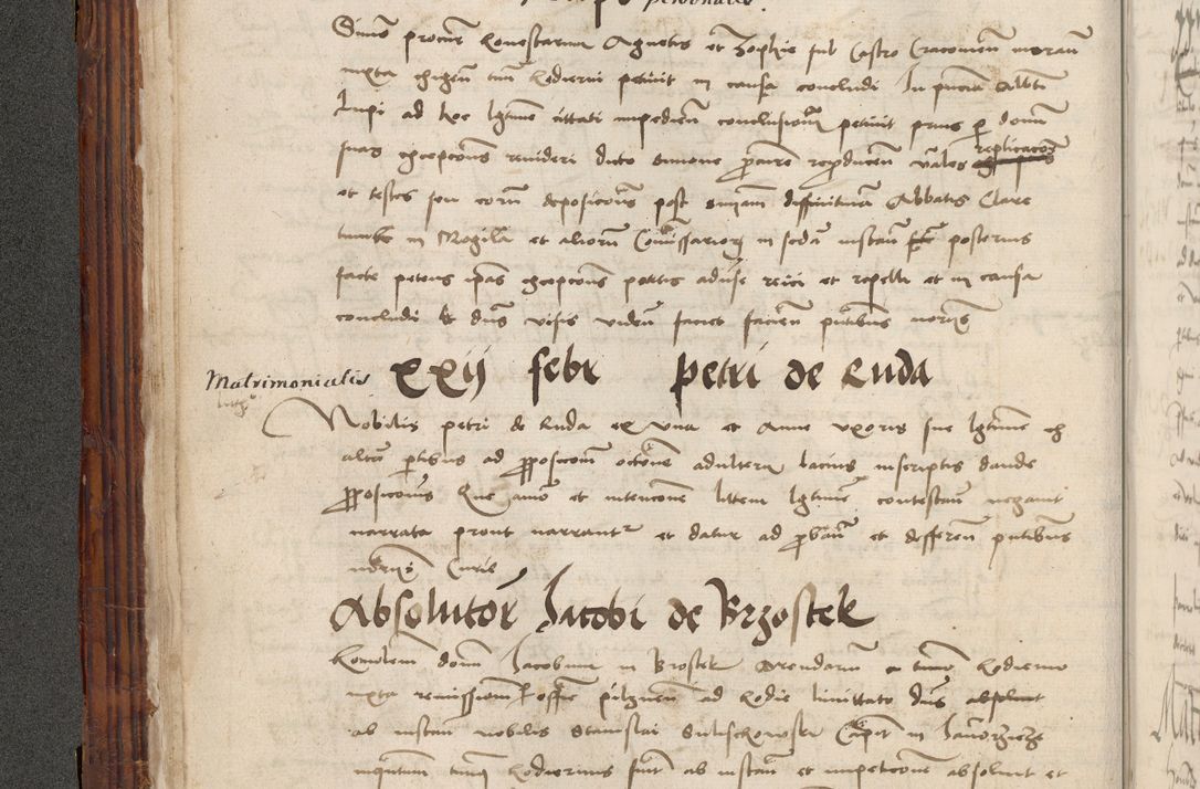 Zdjęcie nr 25 dla obiektu archiwalnego: Volumen III actorum episcopalium R.R.  Joannis Konarski episcopi Cracoviensis ex annis 18 I 1520-27 III 1524