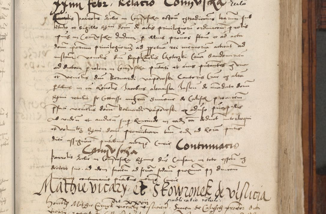 Zdjęcie nr 26 dla obiektu archiwalnego: Volumen III actorum episcopalium R.R.  Joannis Konarski episcopi Cracoviensis ex annis 18 I 1520-27 III 1524