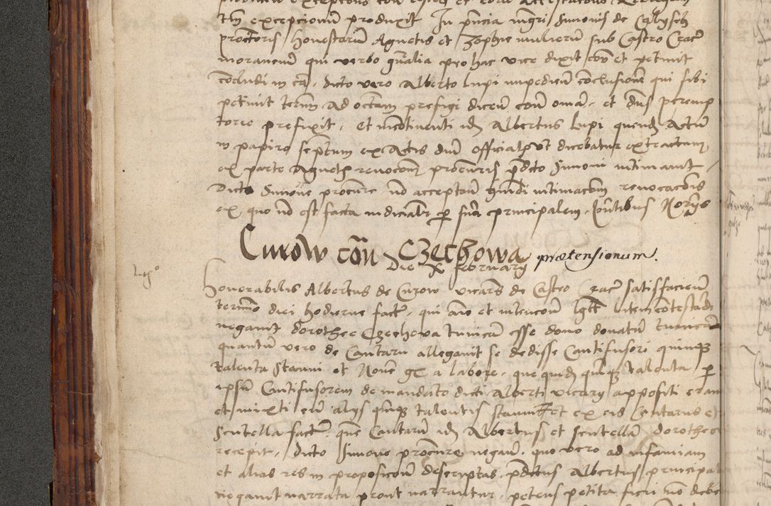 Zdjęcie nr 23 dla obiektu archiwalnego: Volumen III actorum episcopalium R.R.  Joannis Konarski episcopi Cracoviensis ex annis 18 I 1520-27 III 1524
