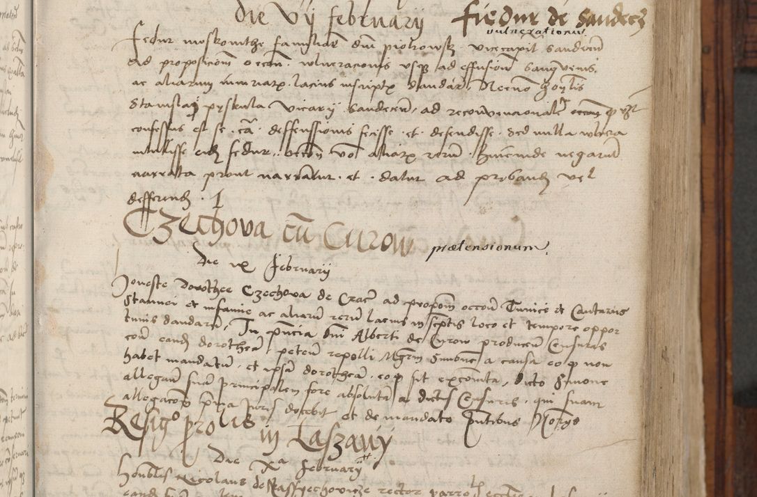 Zdjęcie nr 22 dla obiektu archiwalnego: Volumen III actorum episcopalium R.R.  Joannis Konarski episcopi Cracoviensis ex annis 18 I 1520-27 III 1524