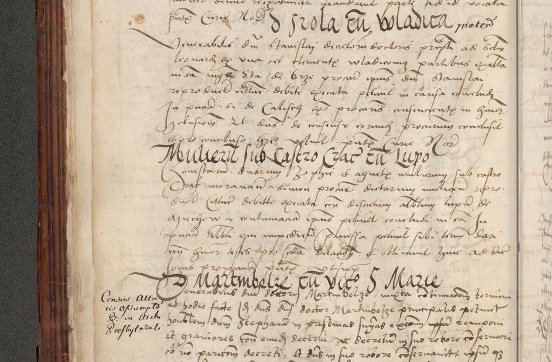 Zdjęcie nr 21 dla obiektu archiwalnego: Volumen III actorum episcopalium R.R.  Joannis Konarski episcopi Cracoviensis ex annis 18 I 1520-27 III 1524