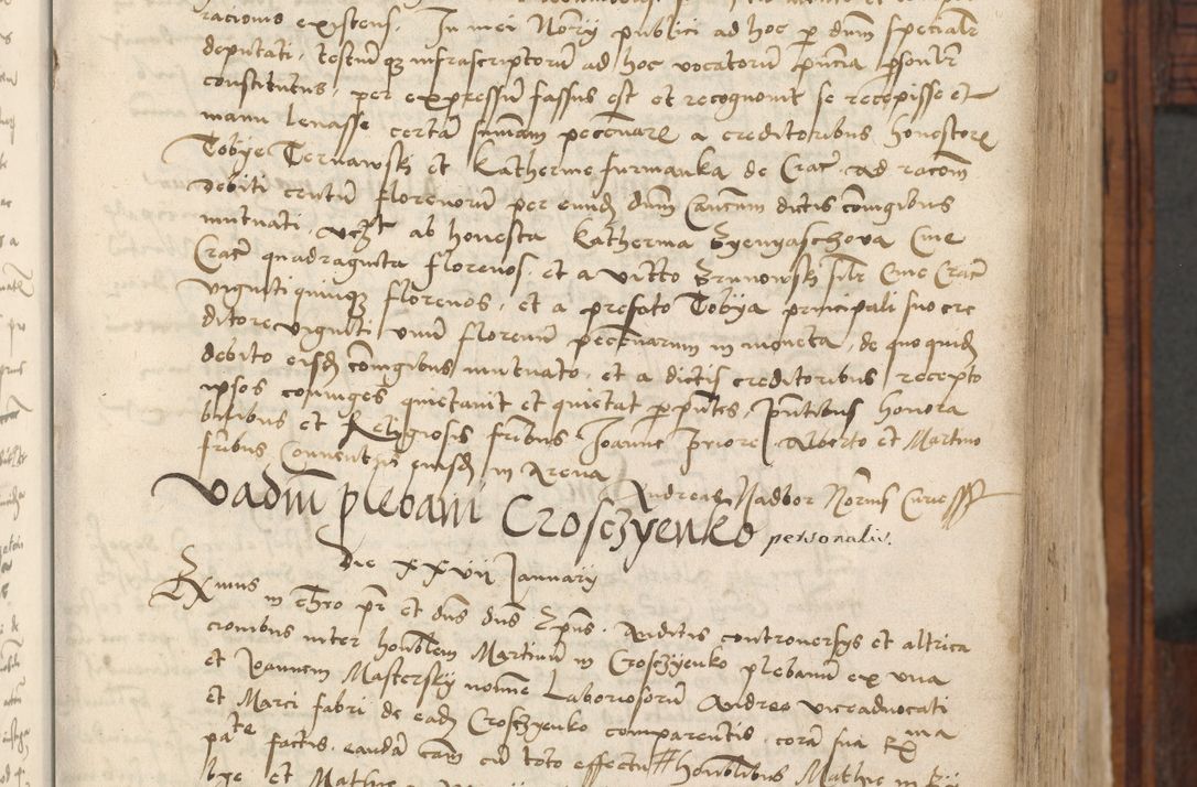 Zdjęcie nr 18 dla obiektu archiwalnego: Volumen III actorum episcopalium R.R.  Joannis Konarski episcopi Cracoviensis ex annis 18 I 1520-27 III 1524