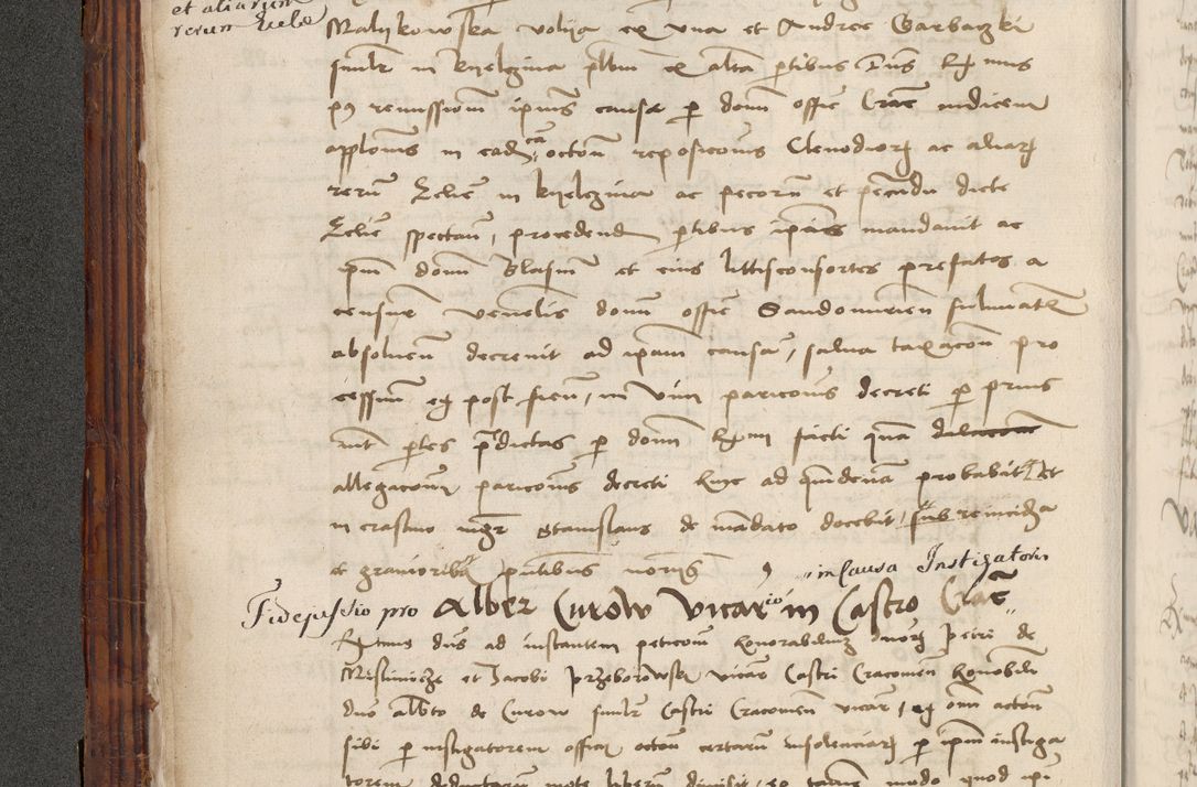 Zdjęcie nr 17 dla obiektu archiwalnego: Volumen III actorum episcopalium R.R.  Joannis Konarski episcopi Cracoviensis ex annis 18 I 1520-27 III 1524
