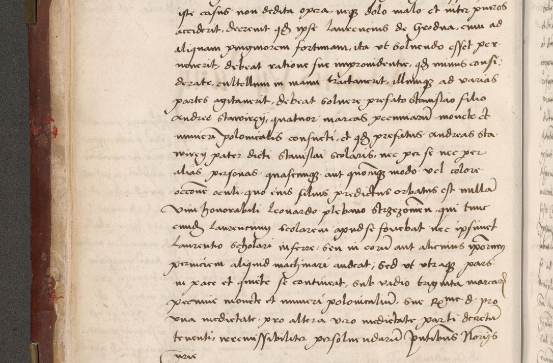 Zdjęcie nr 32 dla obiektu archiwalnego: Volumen I-um actorum coram R. D. Petro Tomicki, episcopo Cracoviensi et Regni Poloniae Vicecancellario, annoru 1524 a mense Aprili, 1525, 1526, 1527, 1528 et 1529 inclusive, quoeum indicem ad finem eiusdem voluminis videre licet.