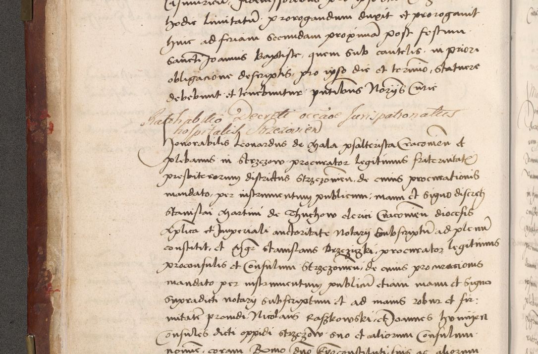 Zdjęcie nr 30 dla obiektu archiwalnego: Volumen I-um actorum coram R. D. Petro Tomicki, episcopo Cracoviensi et Regni Poloniae Vicecancellario, annoru 1524 a mense Aprili, 1525, 1526, 1527, 1528 et 1529 inclusive, quoeum indicem ad finem eiusdem voluminis videre licet.
