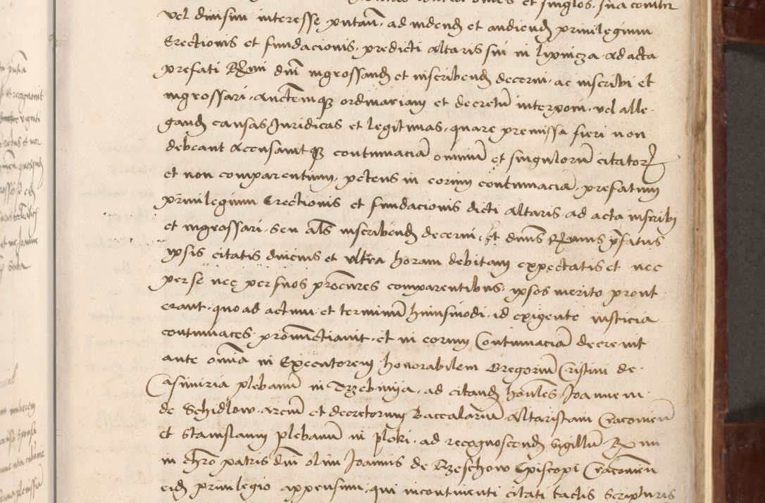 Zdjęcie nr 17 dla obiektu archiwalnego: Volumen I-um actorum coram R. D. Petro Tomicki, episcopo Cracoviensi et Regni Poloniae Vicecancellario, annoru 1524 a mense Aprili, 1525, 1526, 1527, 1528 et 1529 inclusive, quoeum indicem ad finem eiusdem voluminis videre licet.