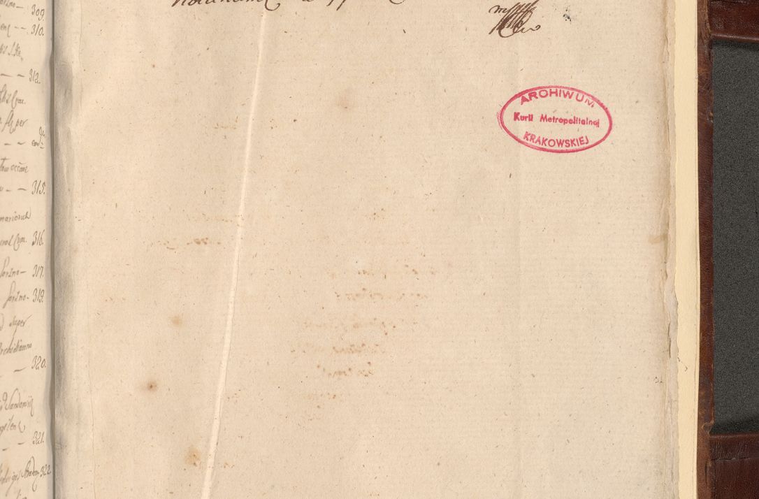 Zdjęcie nr 679 dla obiektu archiwalnego: Volumen I-um actorum coram R. D. Petro Tomicki, episcopo Cracoviensi et Regni Poloniae Vicecancellario, annoru 1524 a mense Aprili, 1525, 1526, 1527, 1528 et 1529 inclusive, quoeum indicem ad finem eiusdem voluminis videre licet.