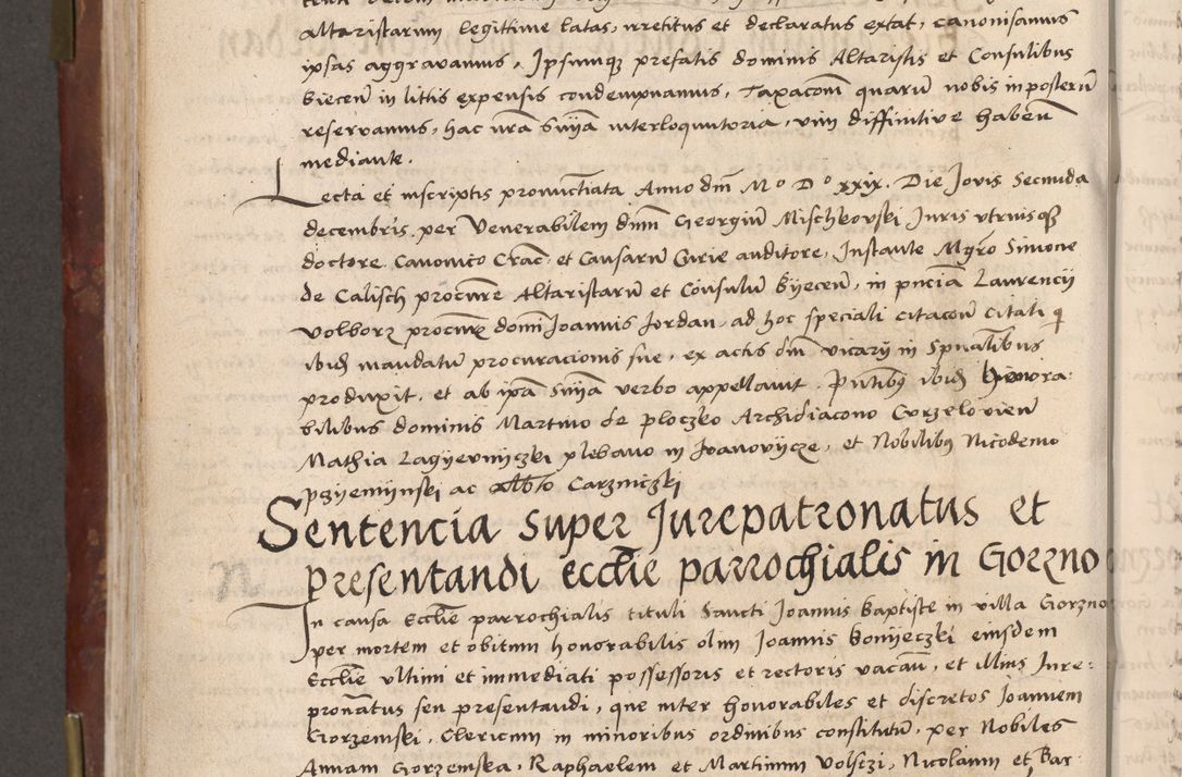 Zdjęcie nr 658 dla obiektu archiwalnego: Volumen I-um actorum coram R. D. Petro Tomicki, episcopo Cracoviensi et Regni Poloniae Vicecancellario, annoru 1524 a mense Aprili, 1525, 1526, 1527, 1528 et 1529 inclusive, quoeum indicem ad finem eiusdem voluminis videre licet.