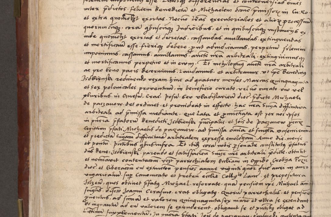 Zdjęcie nr 662 dla obiektu archiwalnego: Volumen I-um actorum coram R. D. Petro Tomicki, episcopo Cracoviensi et Regni Poloniae Vicecancellario, annoru 1524 a mense Aprili, 1525, 1526, 1527, 1528 et 1529 inclusive, quoeum indicem ad finem eiusdem voluminis videre licet.