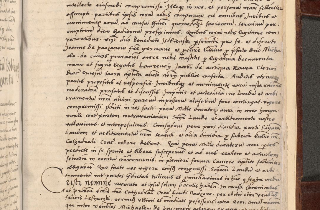 Zdjęcie nr 661 dla obiektu archiwalnego: Volumen I-um actorum coram R. D. Petro Tomicki, episcopo Cracoviensi et Regni Poloniae Vicecancellario, annoru 1524 a mense Aprili, 1525, 1526, 1527, 1528 et 1529 inclusive, quoeum indicem ad finem eiusdem voluminis videre licet.