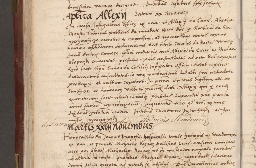 Zdjęcie nr 654 dla obiektu archiwalnego: Volumen I-um actorum coram R. D. Petro Tomicki, episcopo Cracoviensi et Regni Poloniae Vicecancellario, annoru 1524 a mense Aprili, 1525, 1526, 1527, 1528 et 1529 inclusive, quoeum indicem ad finem eiusdem voluminis videre licet.