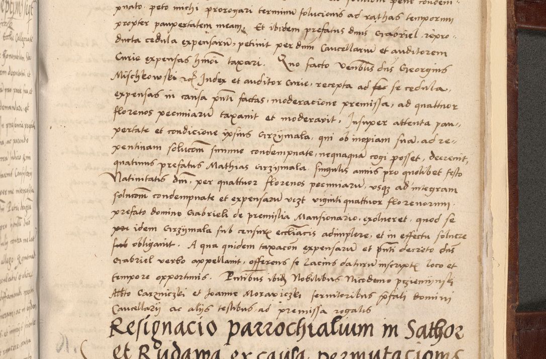 Zdjęcie nr 653 dla obiektu archiwalnego: Volumen I-um actorum coram R. D. Petro Tomicki, episcopo Cracoviensi et Regni Poloniae Vicecancellario, annoru 1524 a mense Aprili, 1525, 1526, 1527, 1528 et 1529 inclusive, quoeum indicem ad finem eiusdem voluminis videre licet.