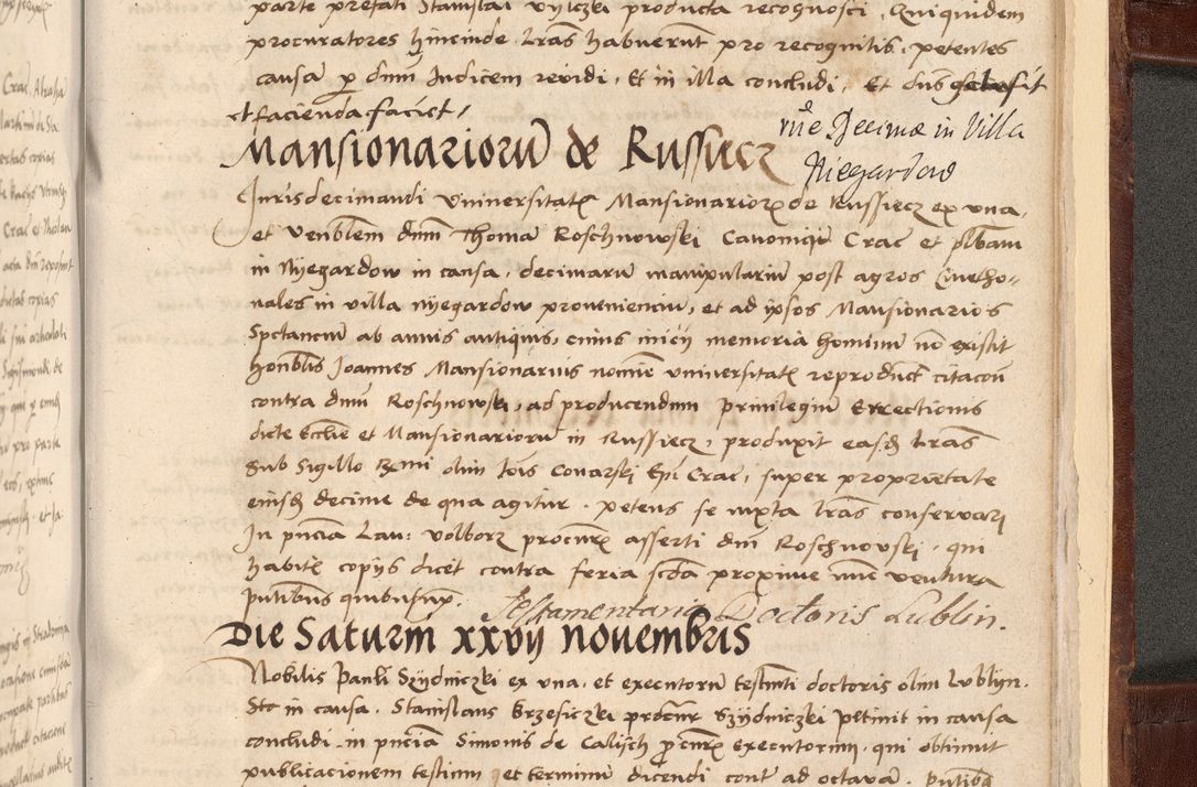Zdjęcie nr 655 dla obiektu archiwalnego: Volumen I-um actorum coram R. D. Petro Tomicki, episcopo Cracoviensi et Regni Poloniae Vicecancellario, annoru 1524 a mense Aprili, 1525, 1526, 1527, 1528 et 1529 inclusive, quoeum indicem ad finem eiusdem voluminis videre licet.