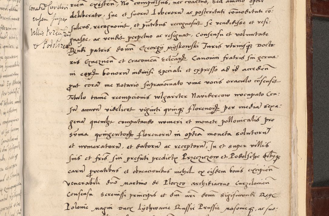 Zdjęcie nr 649 dla obiektu archiwalnego: Volumen I-um actorum coram R. D. Petro Tomicki, episcopo Cracoviensi et Regni Poloniae Vicecancellario, annoru 1524 a mense Aprili, 1525, 1526, 1527, 1528 et 1529 inclusive, quoeum indicem ad finem eiusdem voluminis videre licet.
