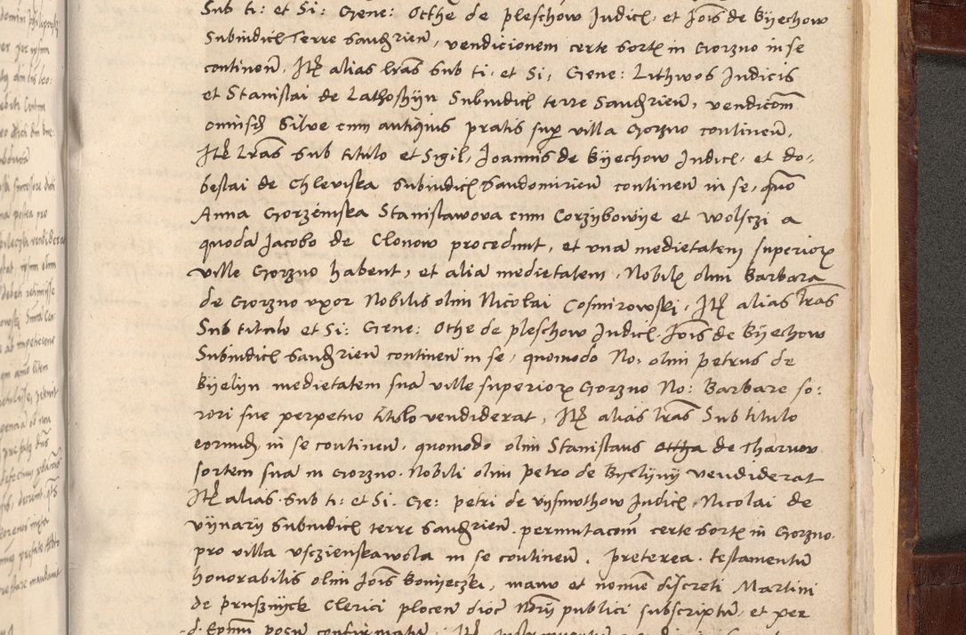 Zdjęcie nr 647 dla obiektu archiwalnego: Volumen I-um actorum coram R. D. Petro Tomicki, episcopo Cracoviensi et Regni Poloniae Vicecancellario, annoru 1524 a mense Aprili, 1525, 1526, 1527, 1528 et 1529 inclusive, quoeum indicem ad finem eiusdem voluminis videre licet.